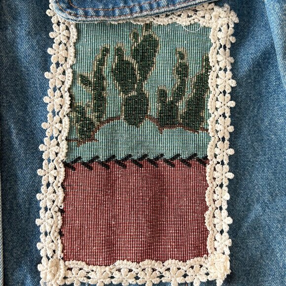 Vintage 90s Denim Vest - Picture 3 of 7